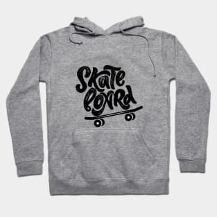 Skateboard lettering Hoodie